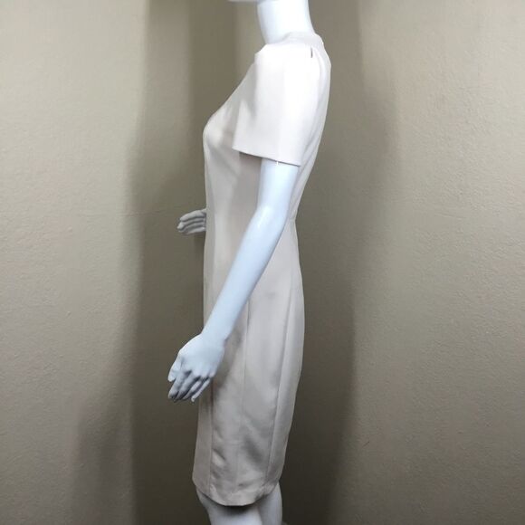 Calvin Klein Seamed Scuba Crepe Sheath Dress (G6) - Picture 4 of 7